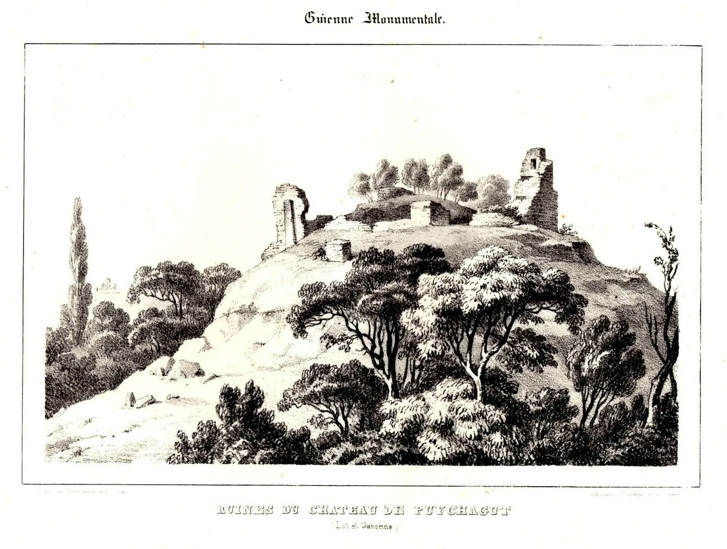 Burg Puychagut, Saint-Astier – Lot-et-Garonne