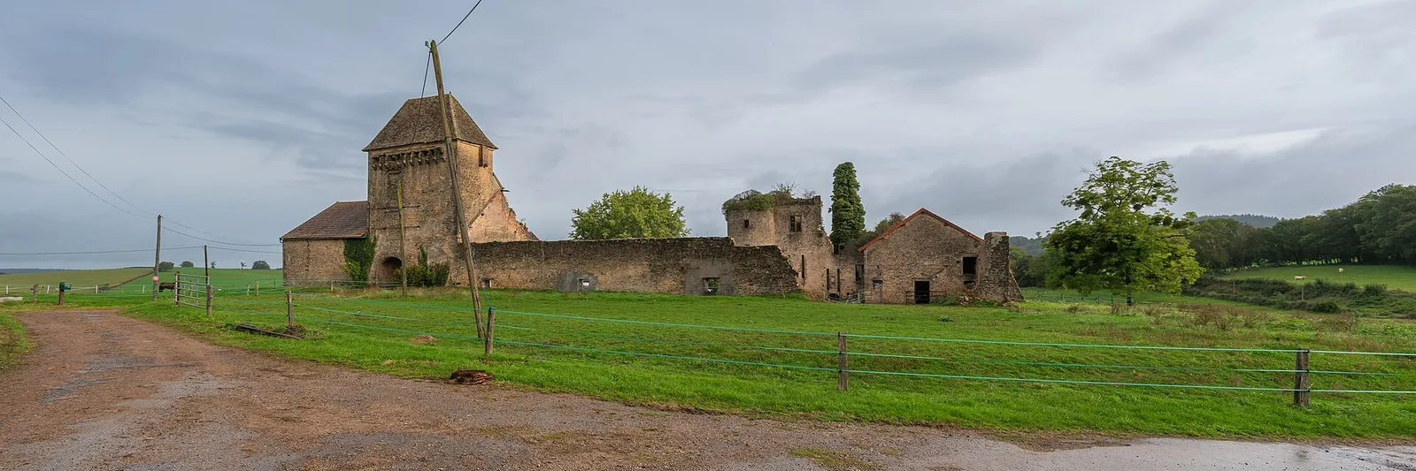 Château de Chandioux (ruines), Maux – Nièvre