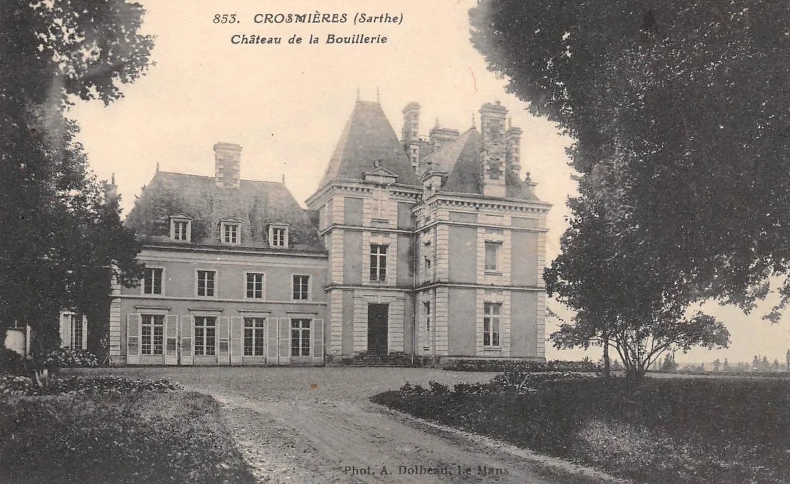 Château de la Bouillerie, Crosmières – Sarthe