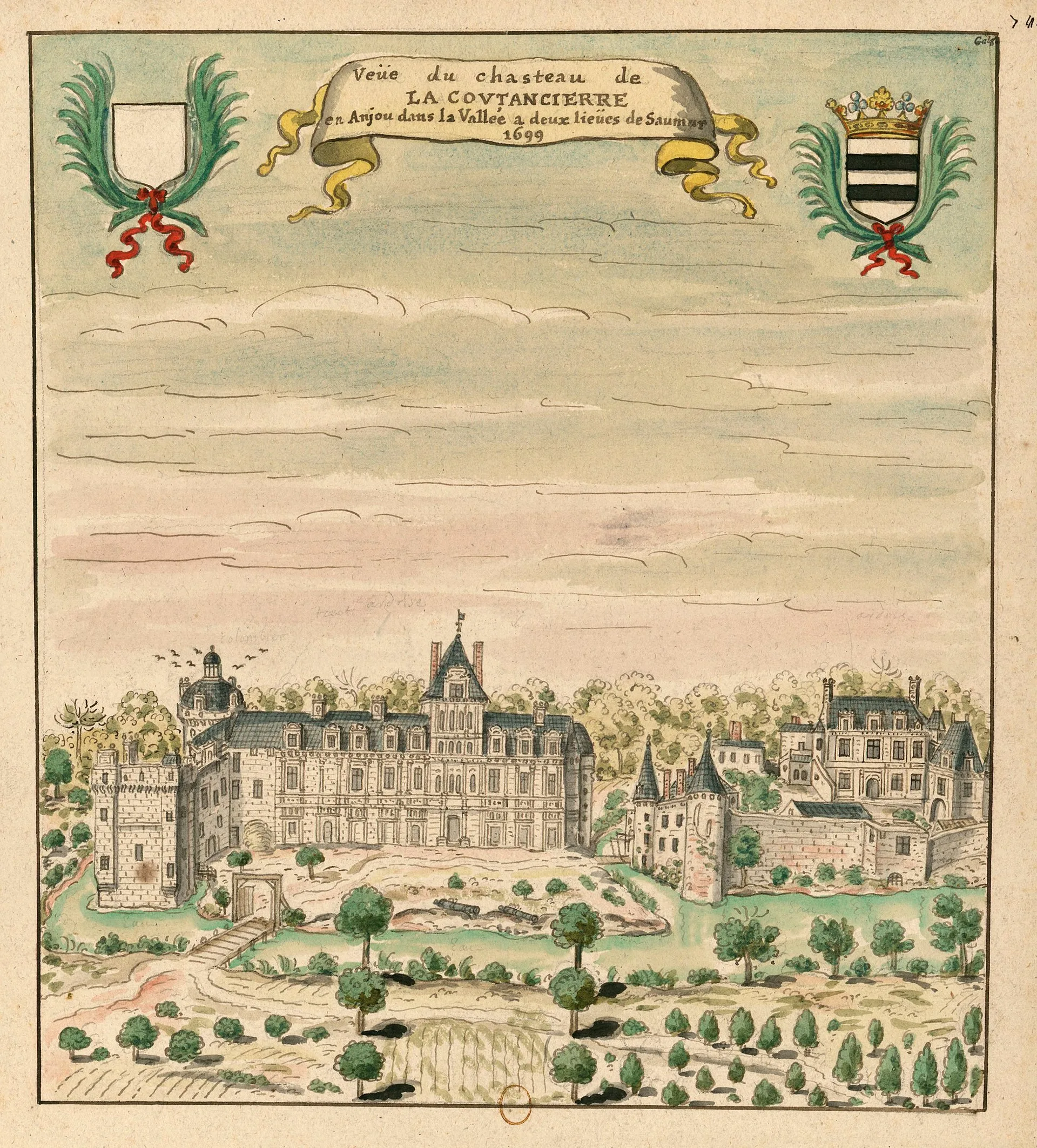Château de La Coutancière, Brain-sur-Allonnes – Maine-et-Loire