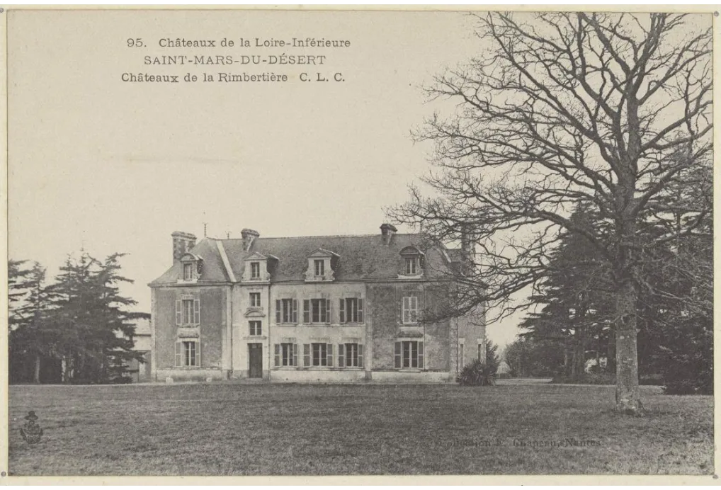 Château de la Rimbertière, Saint-Mars-du-Désert – Loire-Atlantique