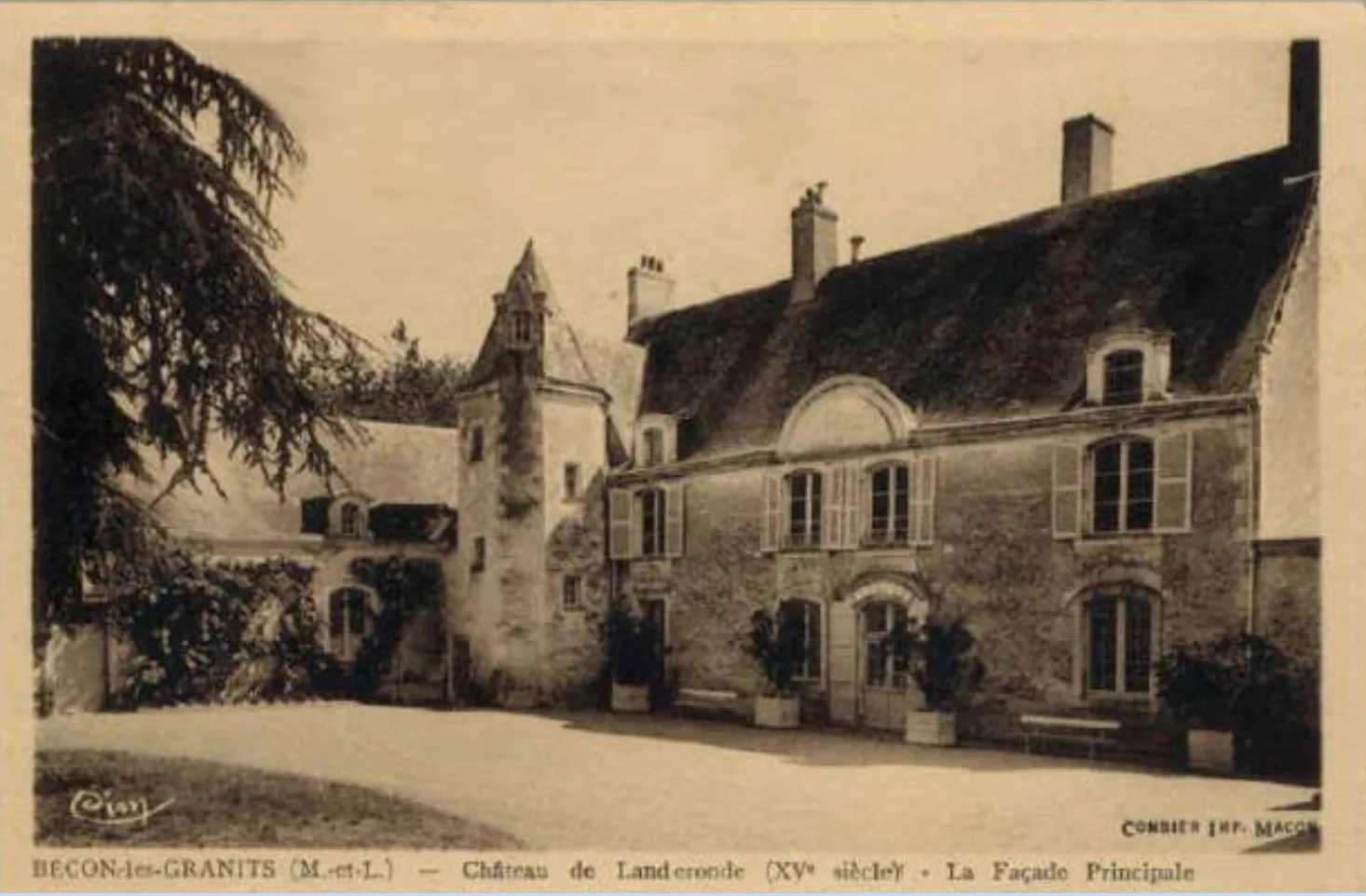 Château de Landeronde, Bécon-les-Granits – Maine-et-Loire