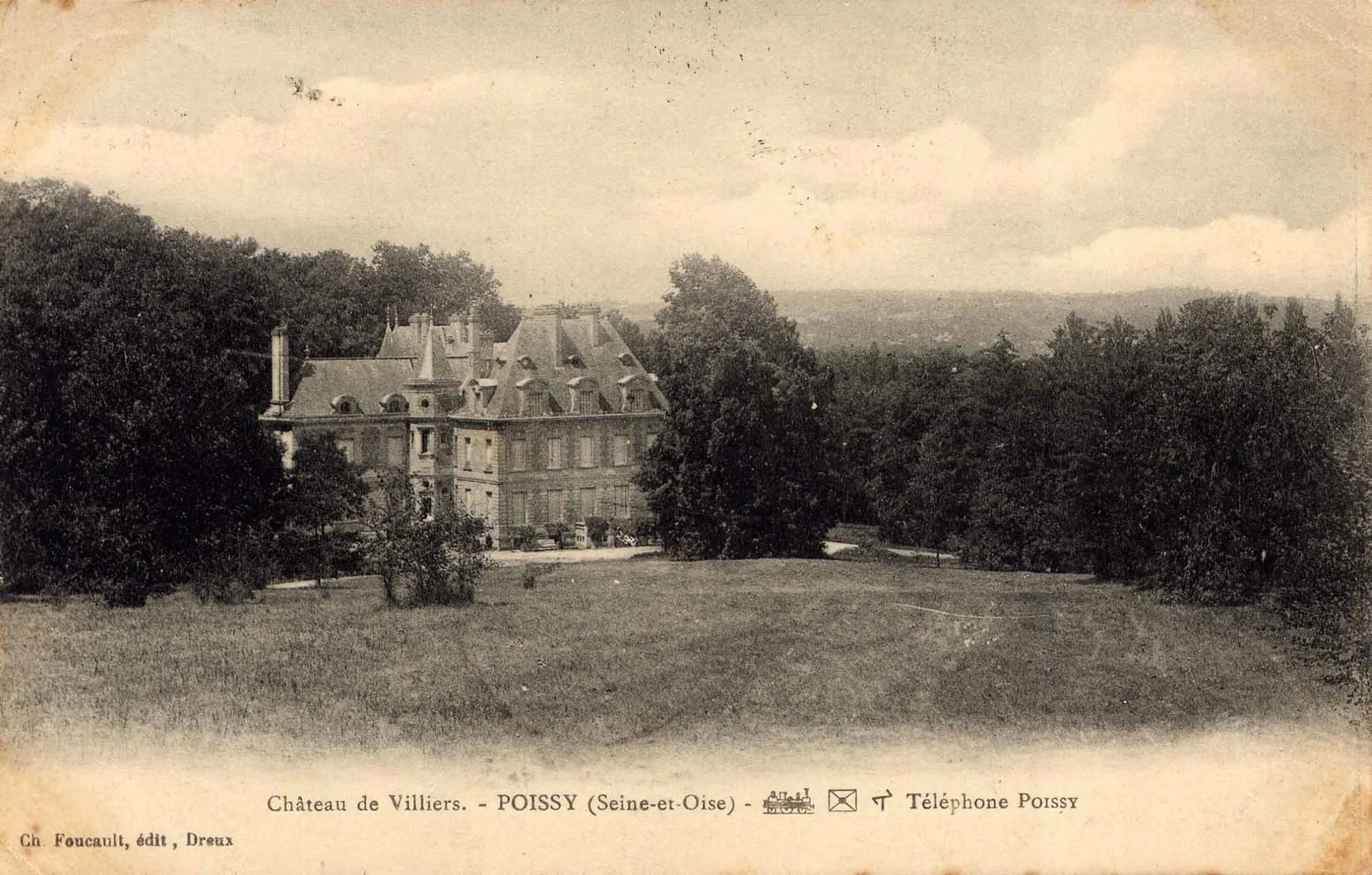 Château de Villiers, Poissy – Yvelines