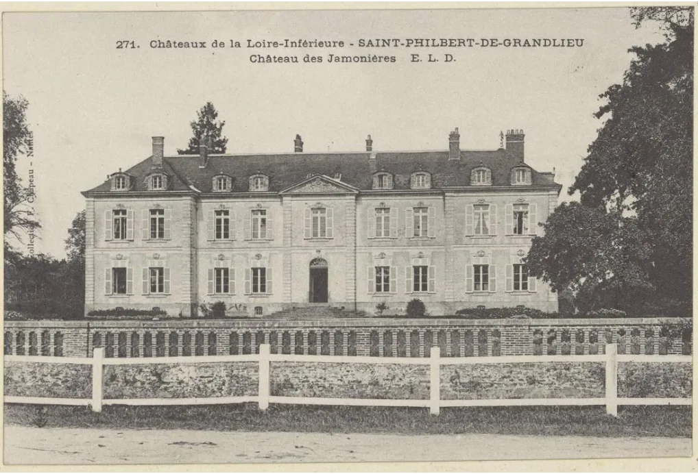 Château des Jamonières, Saint-Philbert-de-Grand-Lieu – Loire-Atlantique