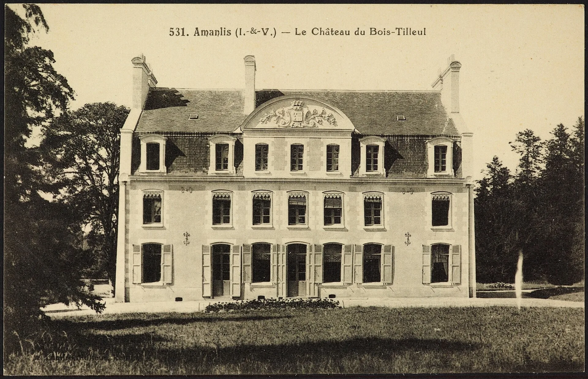 Château du Bois-Tilleul, Amanlis – Ille-et-Vilaine