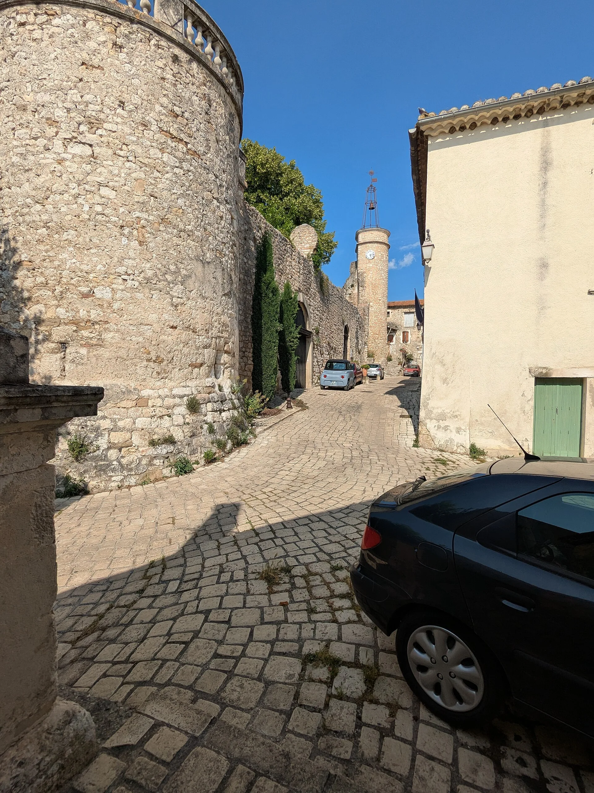 Château, église Saint-Nazaire et presbytère de Navacelles, Navacelles – Gard
