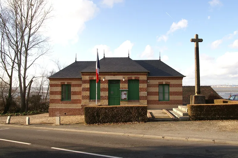 Manoir de Conti en pans de bois à Vasouy