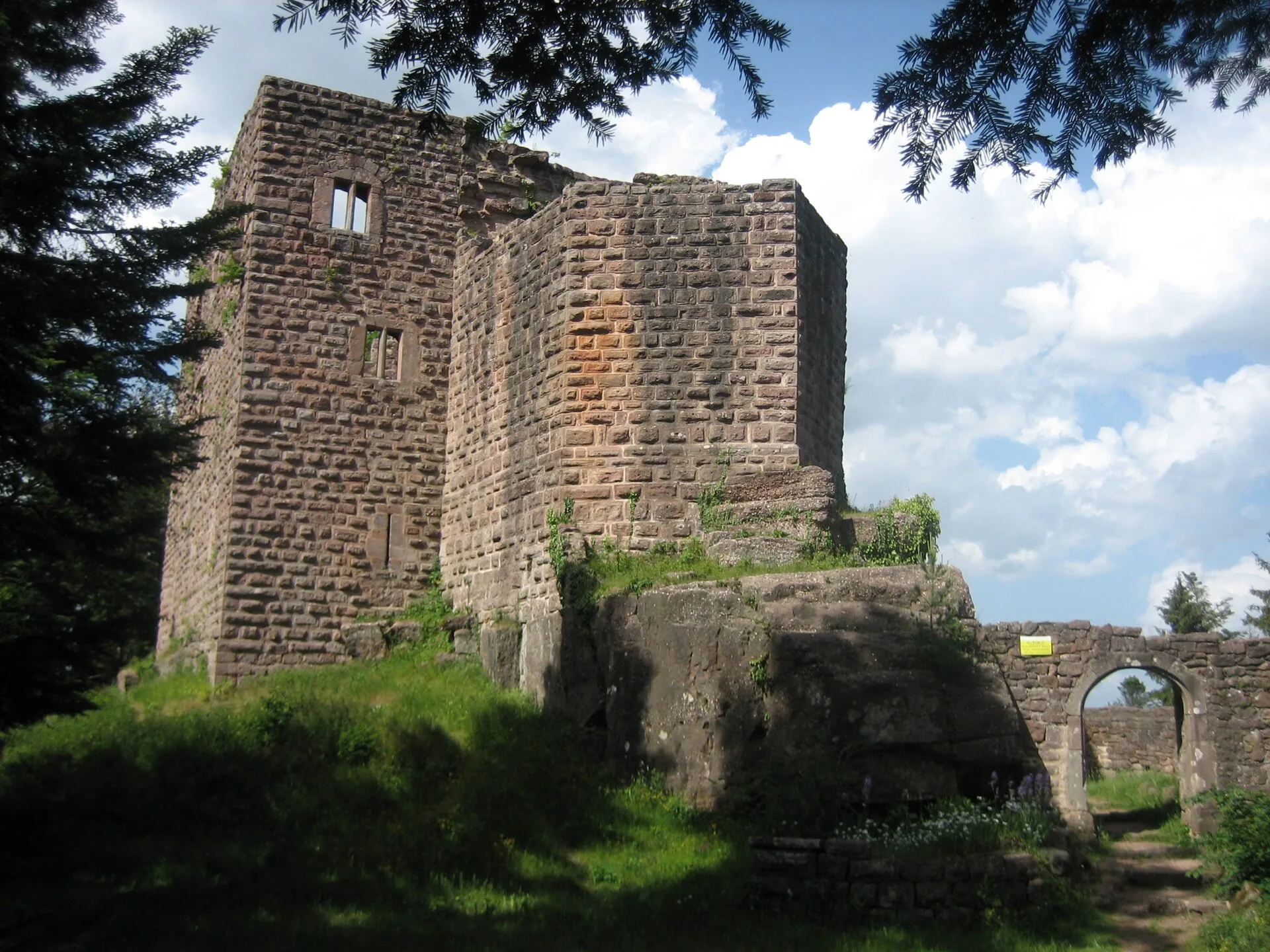 Ruines du château de Birkenfels