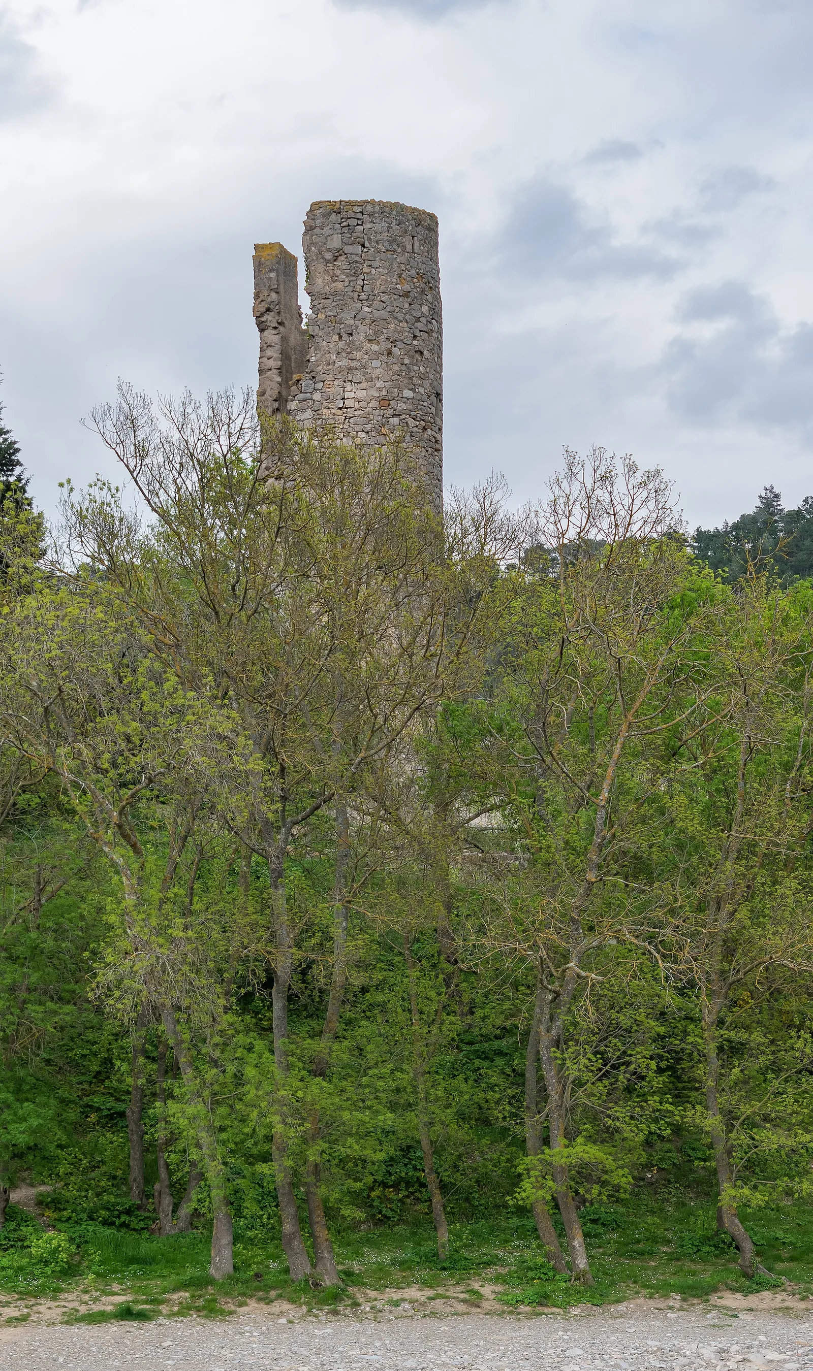 Tour de Plaisance et restes de remparts contigüs